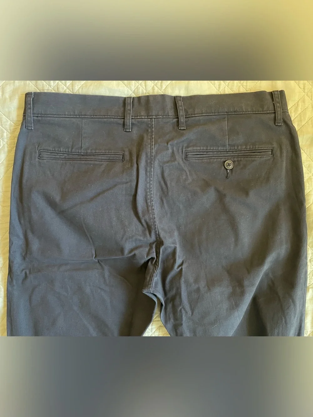 J. CREW 484 Slim-fit stretch chino pant in Navy Size 32/30 $98 AR885
